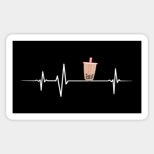 Heartbeat - Boba Tea Sticker